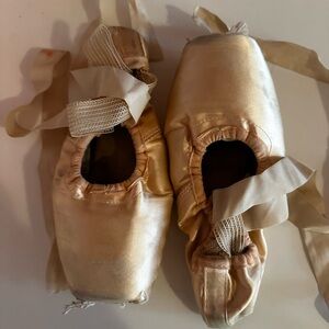 Well Worn professional ballerina Pointe Shoes